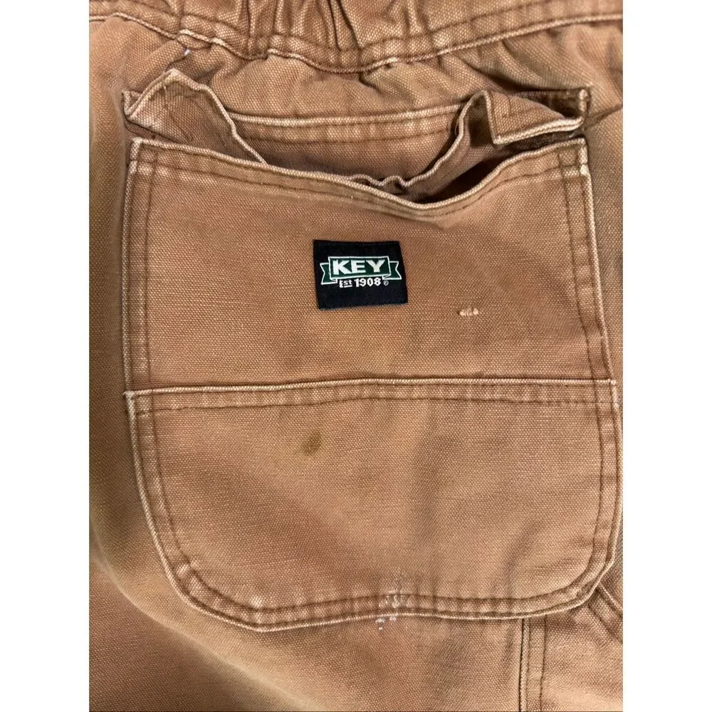 Key Men’s Insulated Coveralls Overalls 3xls 48x30 Approximate Workwear Vintage T